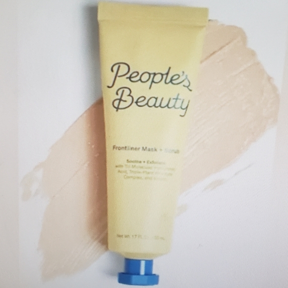 People’s Beauty Frontliner Mask Scrub Hyaluronic Soothing Exfoliating Sealed - Picture 3 of 7
